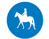 Compulsory animal riding passageway