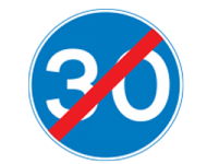 End of compulsory minimum speed