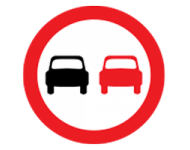 No overtaking