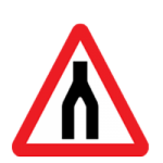 Dual carriageway ends