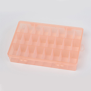 76556 Plastic Bead Storage Containers, Organizers For Jewellery