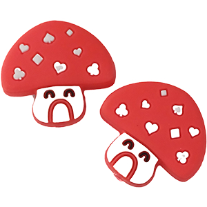 Mushroom - Silicone Beads